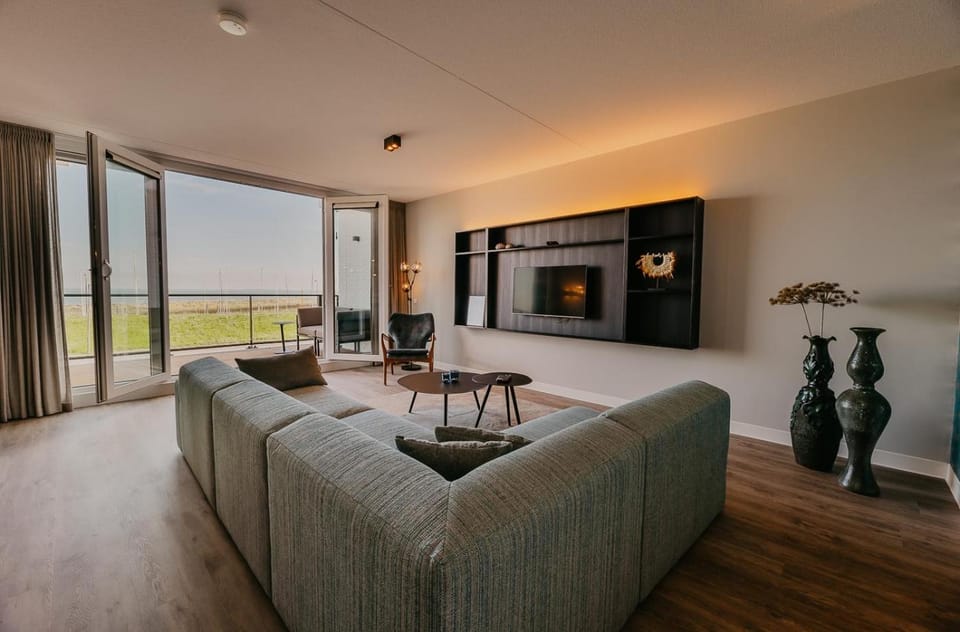 View (from property/room), Living room, Seating area, Sea view, Sea view, Quiet street view, safe
