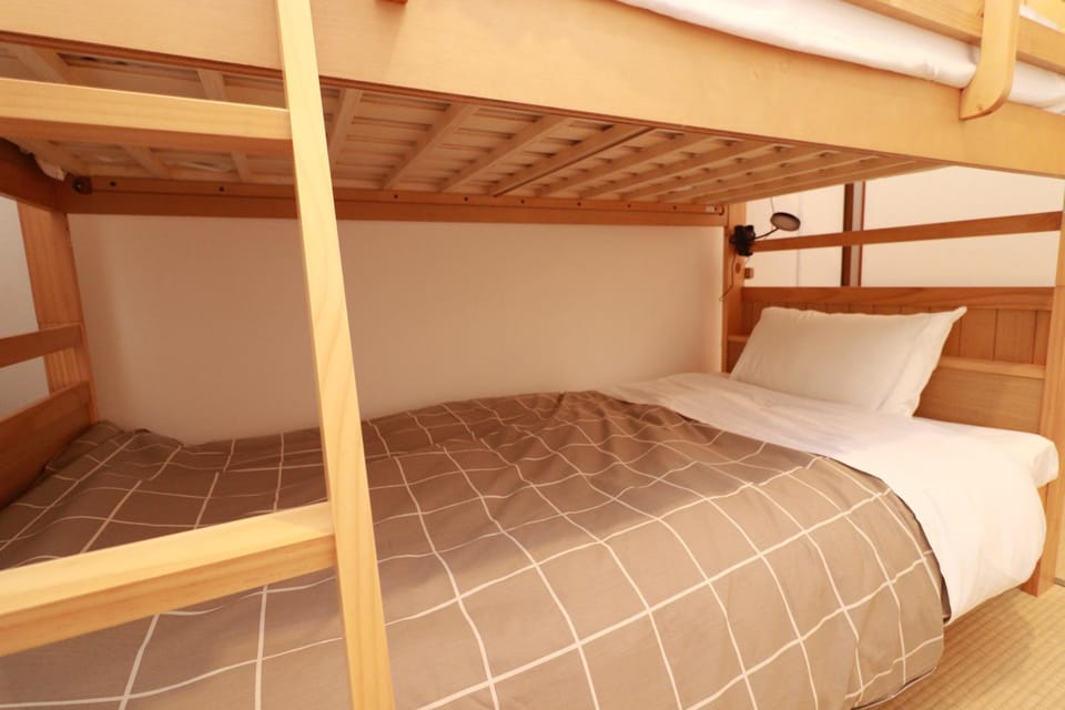 Bed, Photo of the whole room, Bedroom, bunk bed
