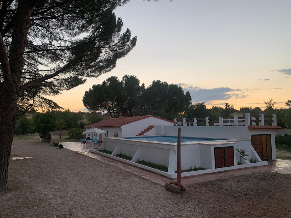 Property building, Pool view