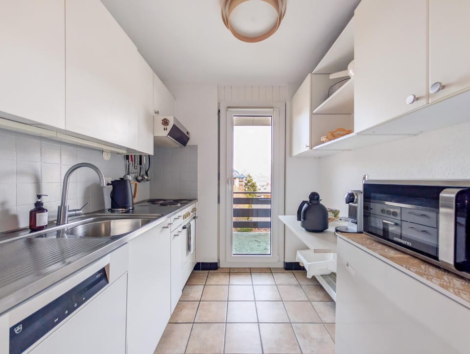 dishwasher, oven, stove, toaster