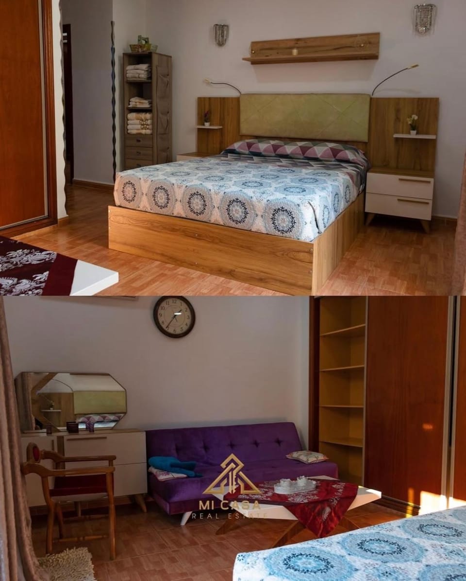 Bed, Photo of the whole room, Bedroom, wardrobe