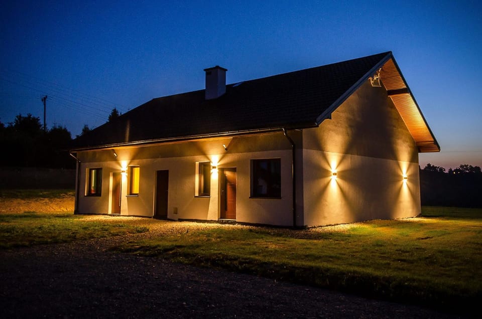 Property building, Sunset