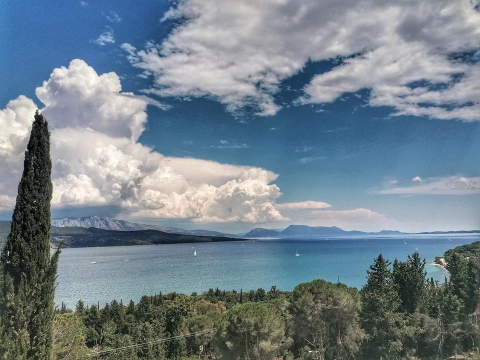 Natural landscape, Sea view