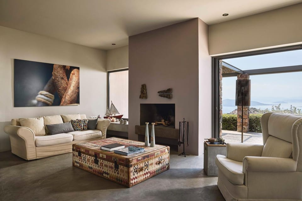 Living room, Seating area, flat iron