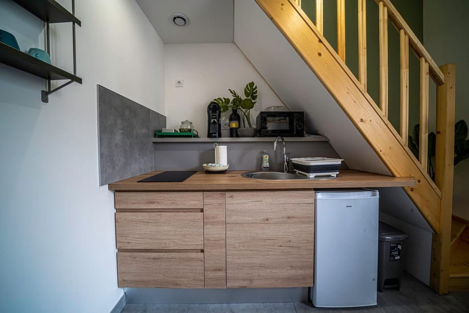 Kitchen or kitchenette, kitchen