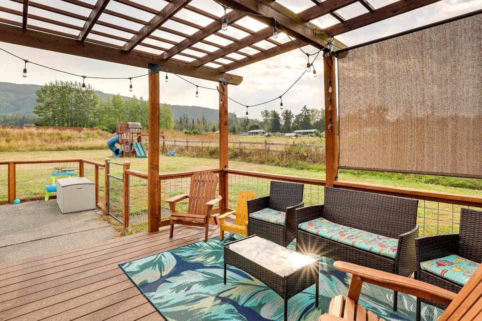 Serene Sequim Retreat w/ Deck: Pets Welcome! House in Washington