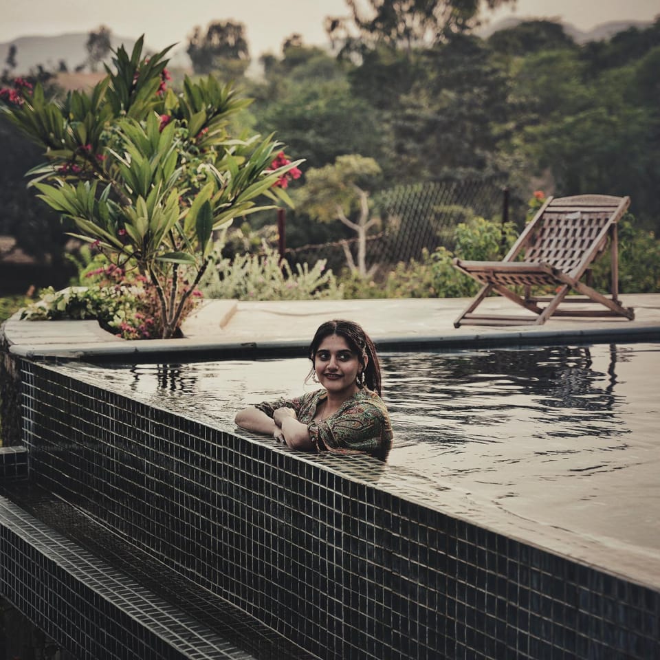 Day, People, Garden, View (from property/room), Garden view, Pool view, Swimming pool