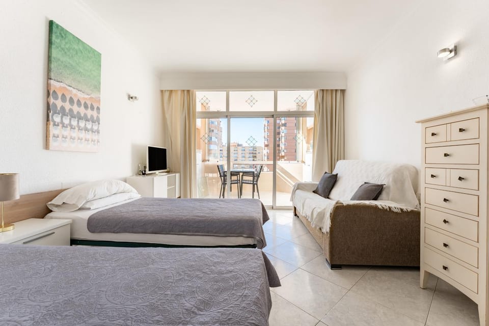 Living room, Bedroom