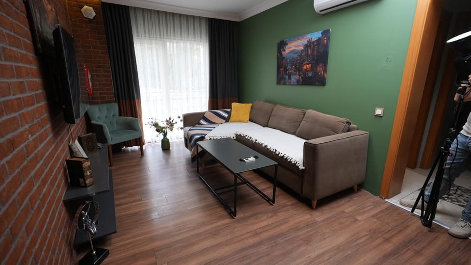 Seating area, Quiet street view