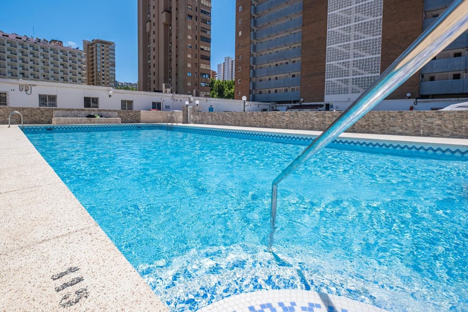 Property building, Day, Pool view, Swimming pool