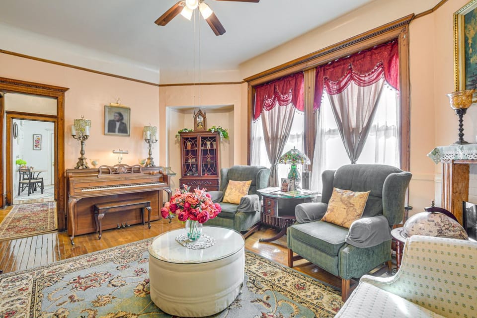 Victorian Mansion in Garfield Park House in Chicago