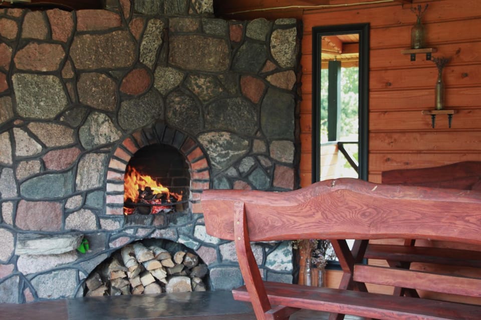 Casa de campo sauna cabin Cabin in Lithuania