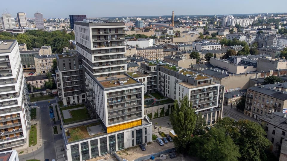 Bird's eye view, City view, Street view