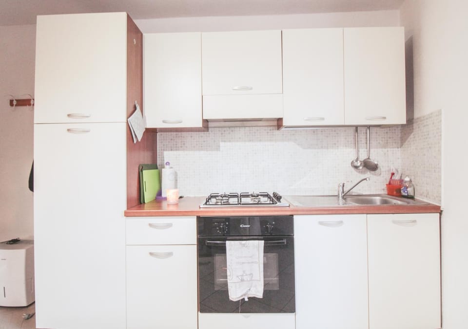 Kitchen or kitchenette, kitchen