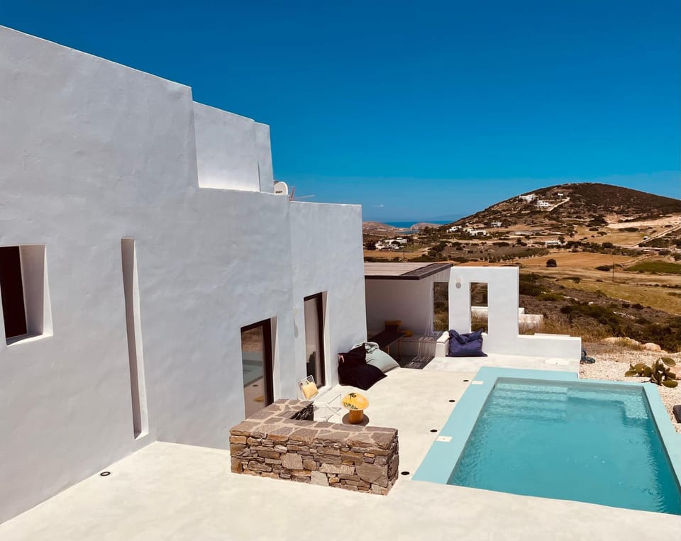 Spiti su in Paros - Naousa Piscina Privata Villa in Paros, Greece
