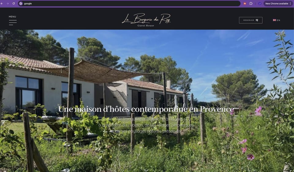 La Bergerie du Roy-Chambres D'hôtes- Bed and Breakfast in Rognes