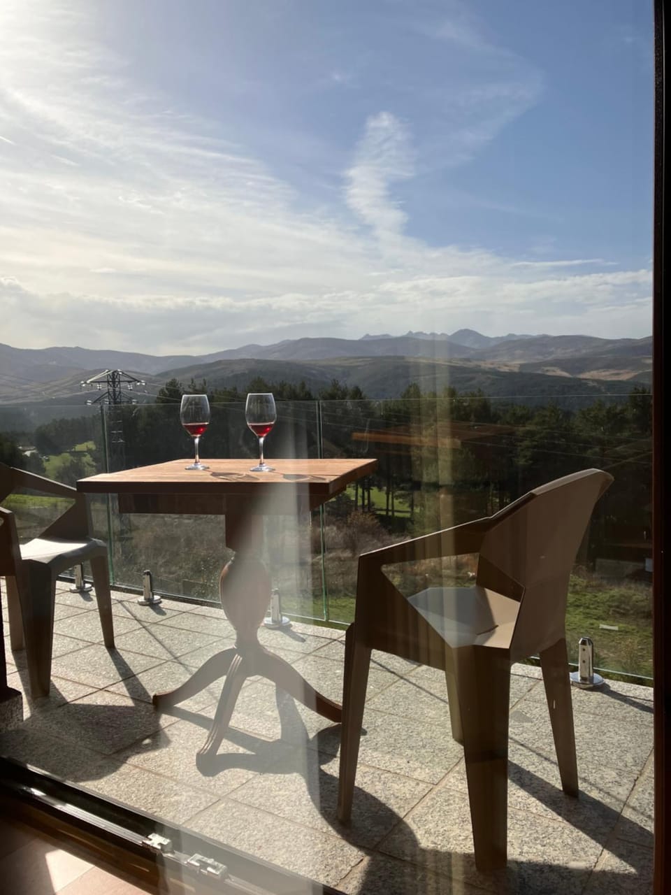 Patio, Day, Natural landscape, View (from property/room), Balcony/Terrace, Mountain view