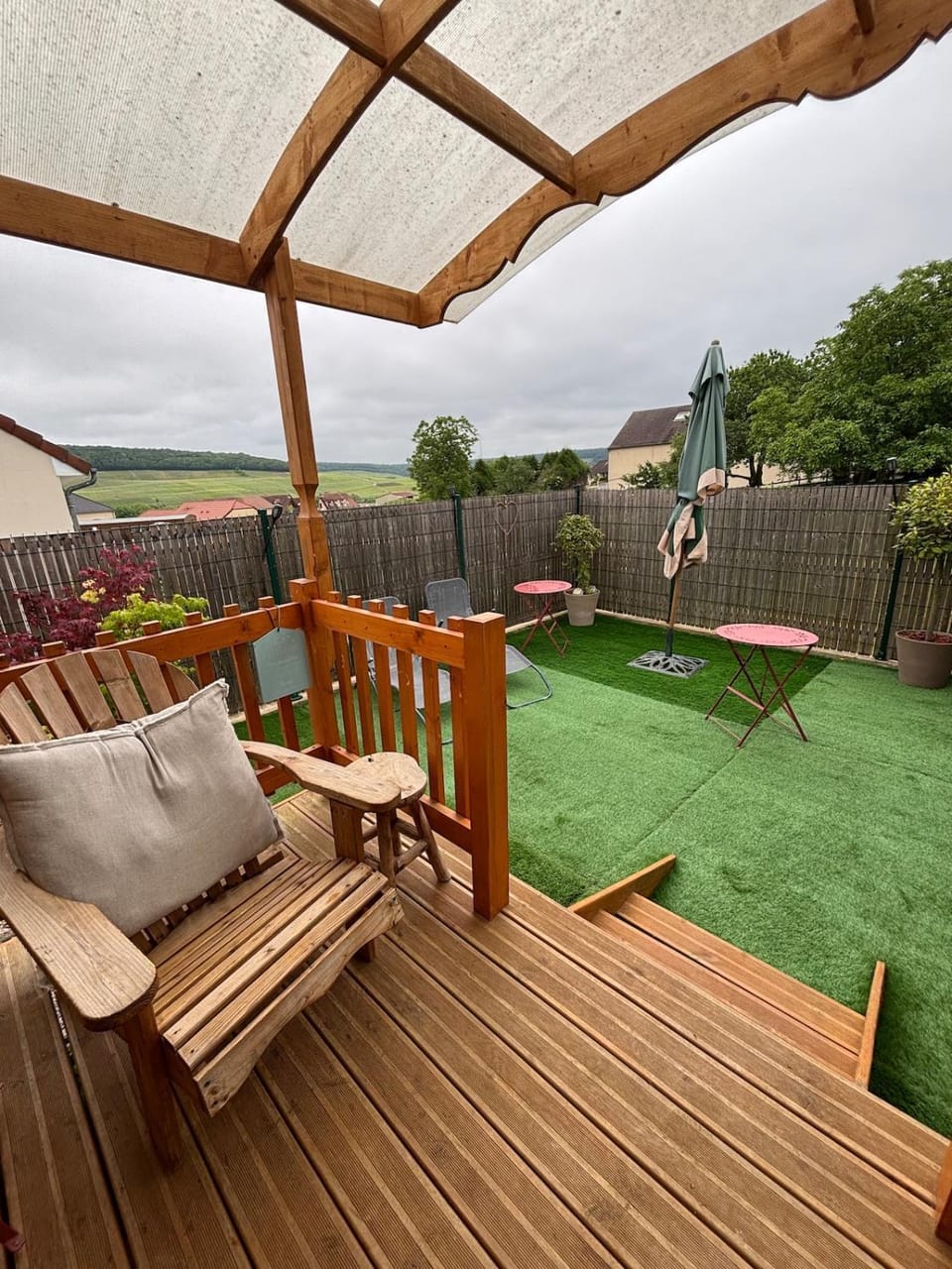 Patio, Day, View (from property/room), Balcony/Terrace, Garden view