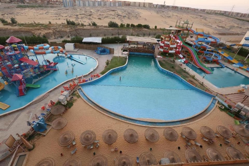 View (from property/room), Aqua park, Pool view, Swimming pool, Swimming pool