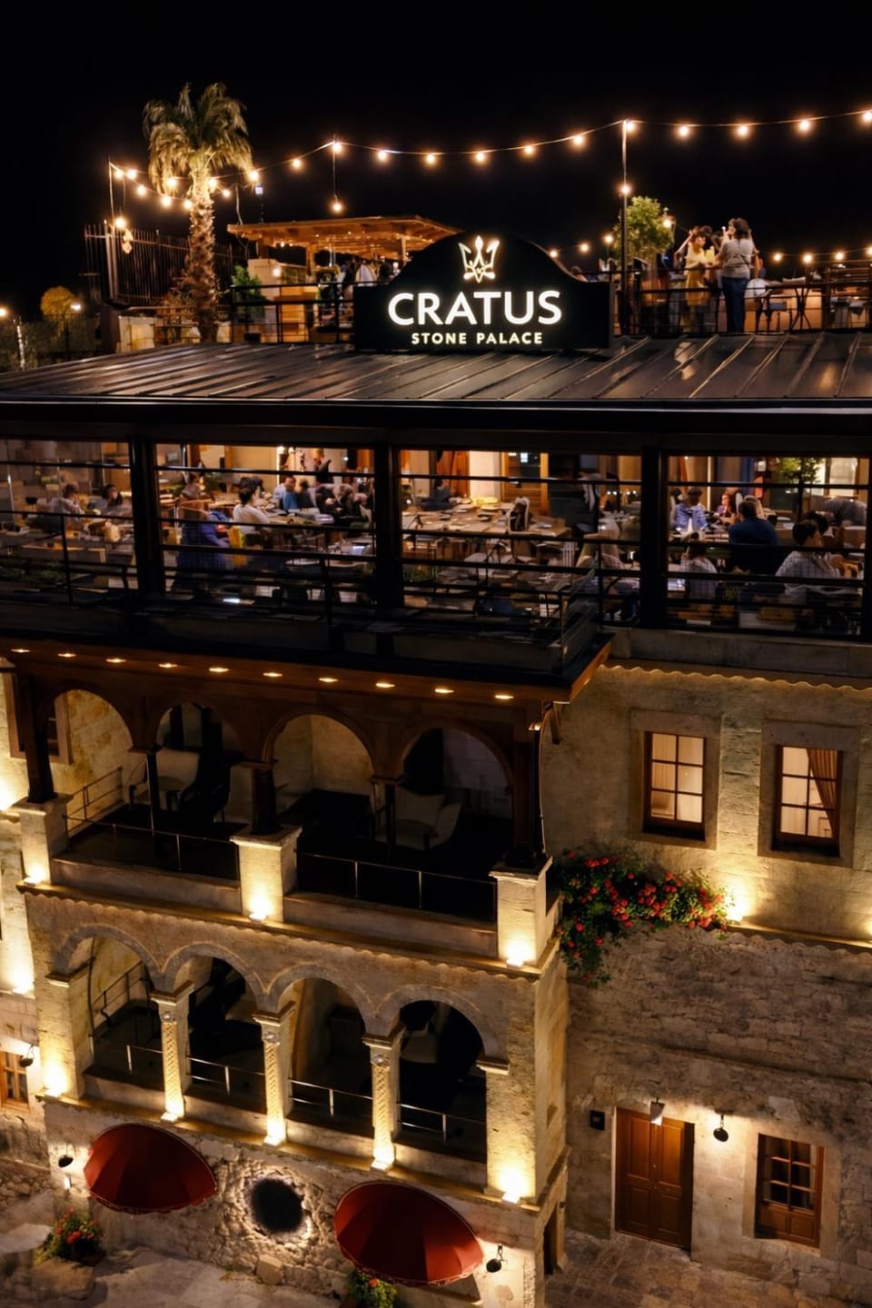 Property building, Night