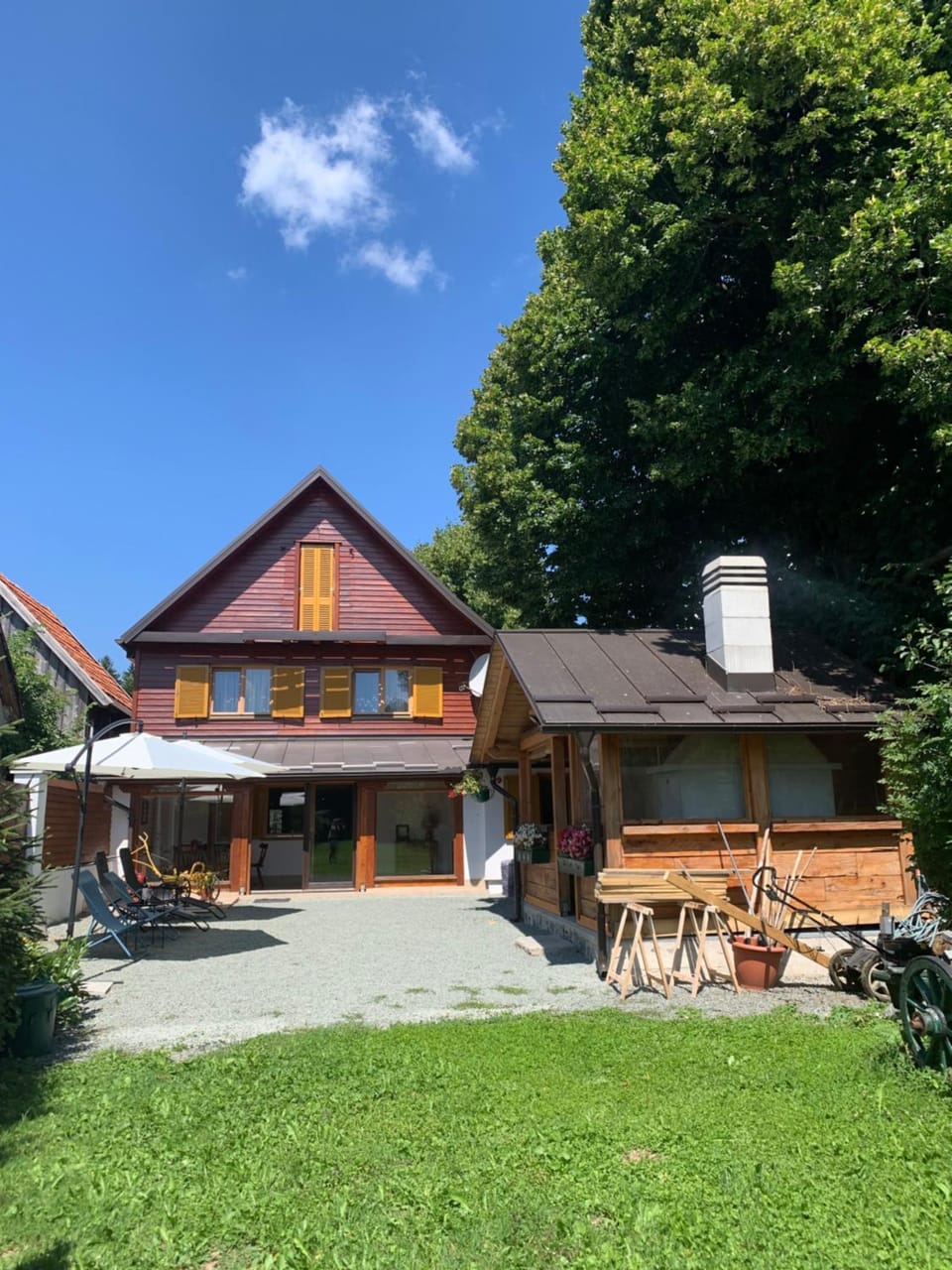 Property building, Garden