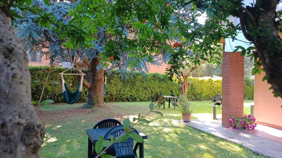 Property building, Garden, Garden view