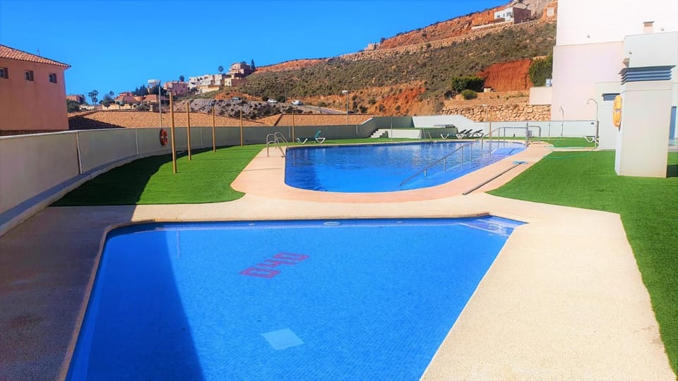 Natural landscape, Garden, Mountain view, Swimming pool, sunbed