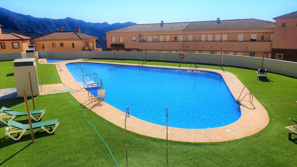 Natural landscape, Garden, Mountain view, Swimming pool, sunbed