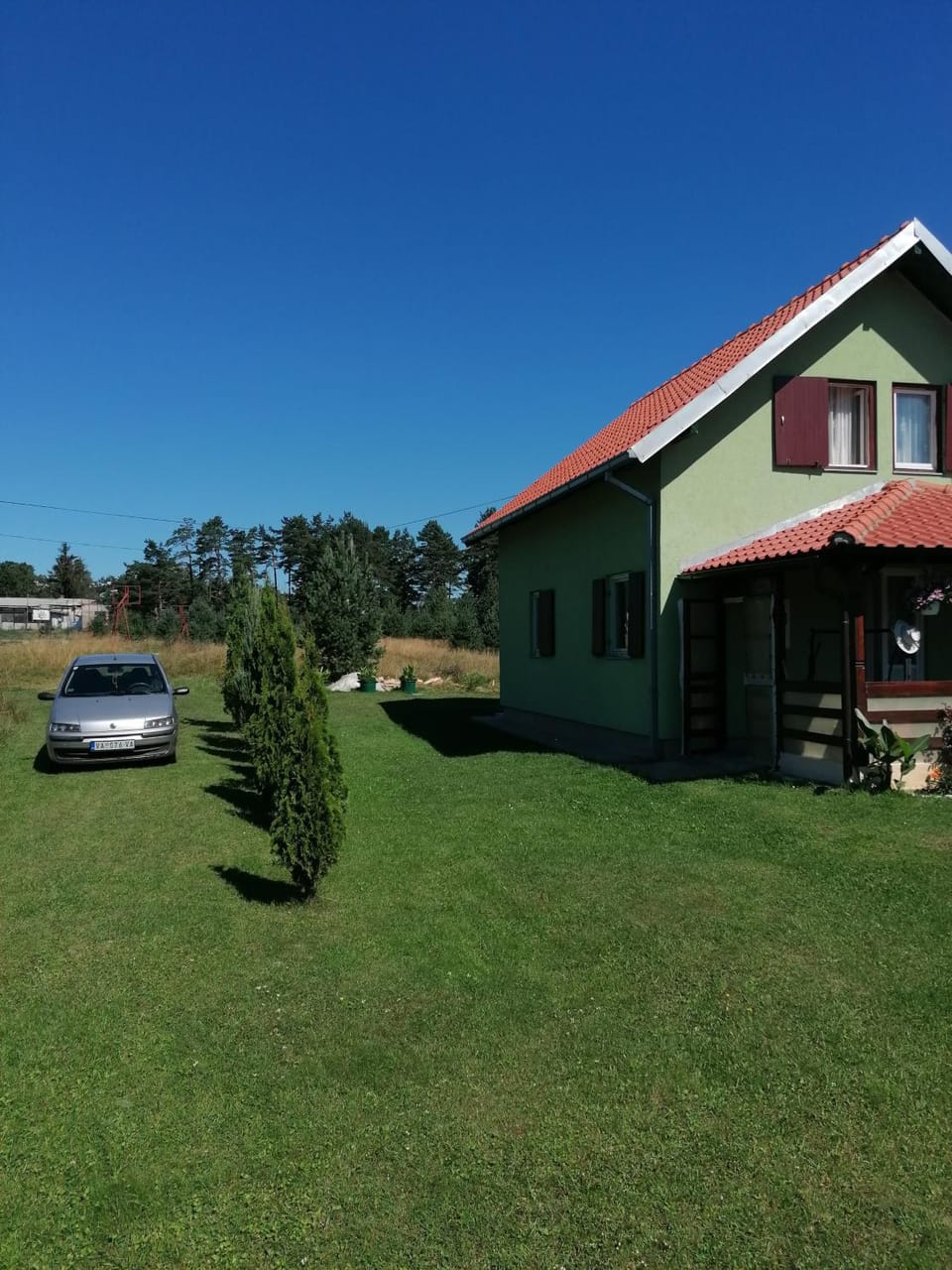 Property building, Garden