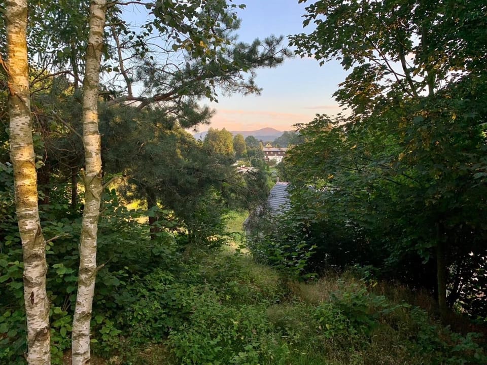 Natural landscape, Hiking, Sunset