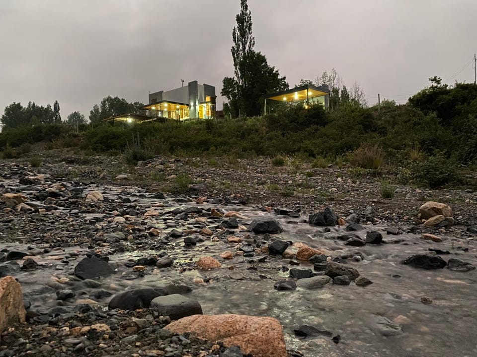 Property building, Night, Natural landscape