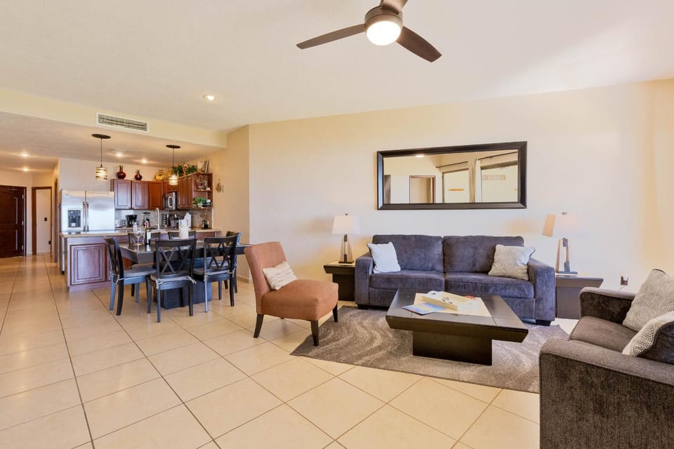 Living room, Dining area, kitchen