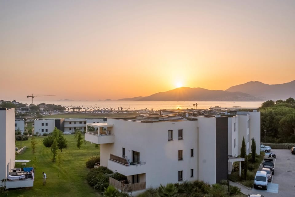 Sea view, Sunset