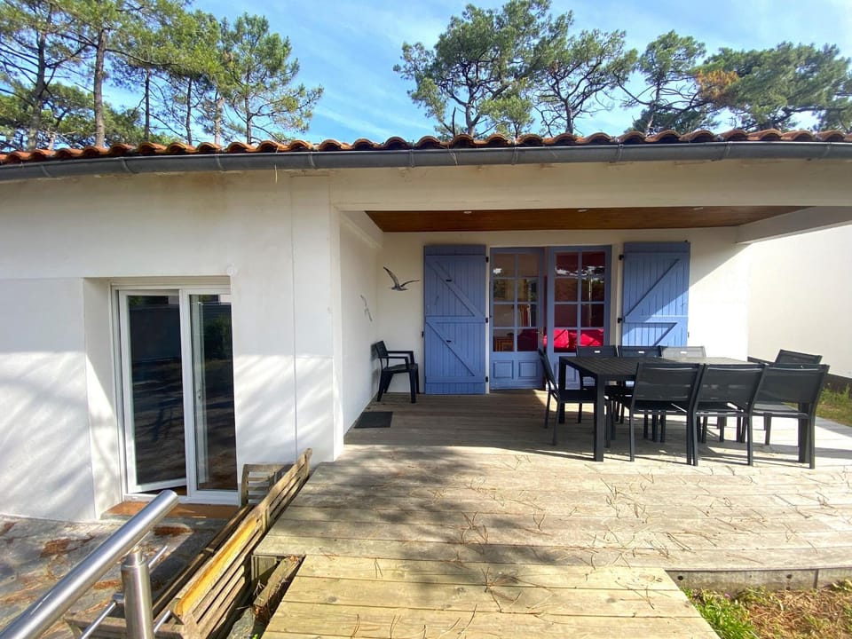 Maison près de la plage avec WiFi, terrasse, jardin, parking, pour 6 personnes - La Tranche-sur-Mer - FR-1-22-310 House in La Tranche-sur-Mer