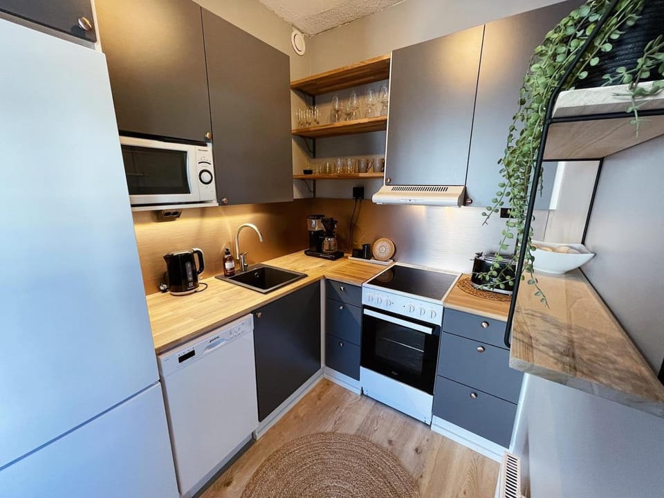 Coffee/tea facilities, Kitchen or kitchenette, dishwasher, minibar, pet friendly, stove, toaster