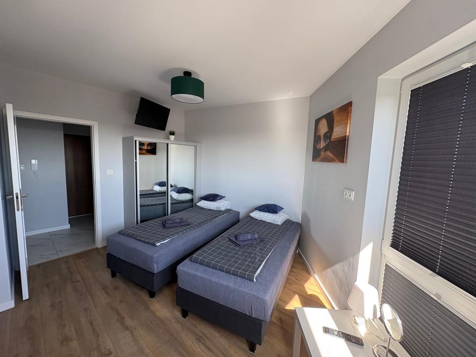 Klimatyzowany Apartament EGIPT z sauną i miejscem parkingowym Apartment in Poland