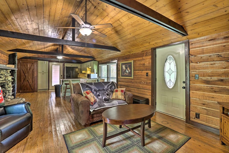 1950's Serenity Pond Cabin w/ View: Peace & Quiet! Cabin in Pell City