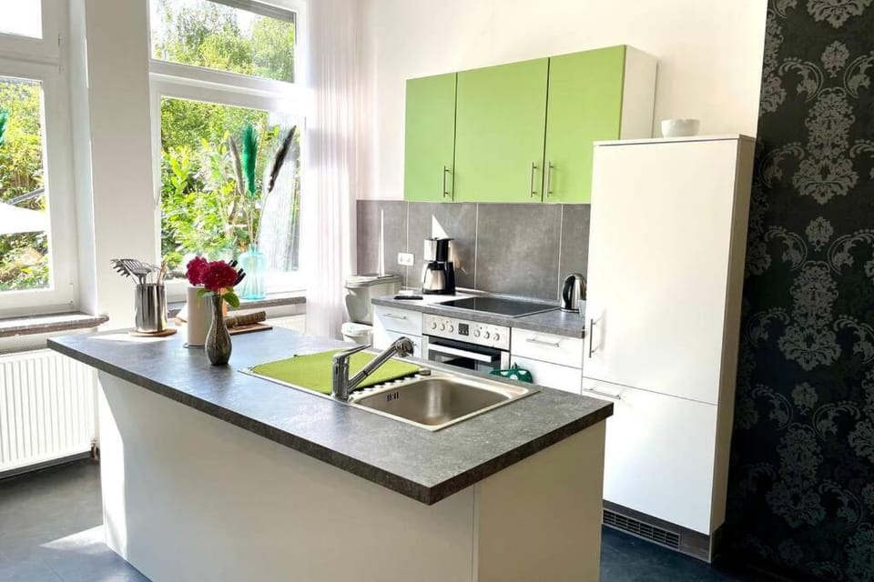 Villa Einhorn: Altstadt Loft mit privater Terrasse Apartment in Goslar