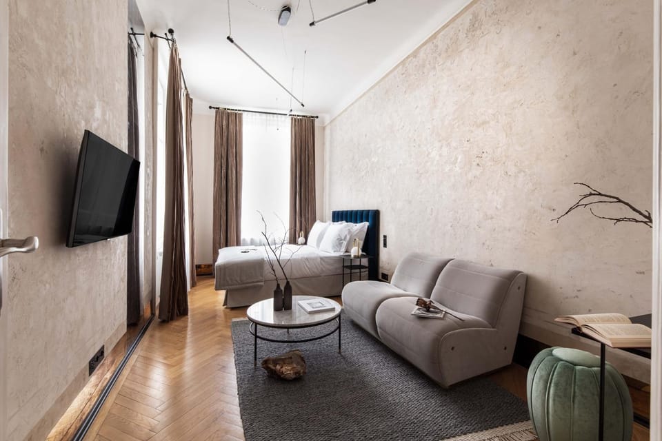 Living room, Bedroom