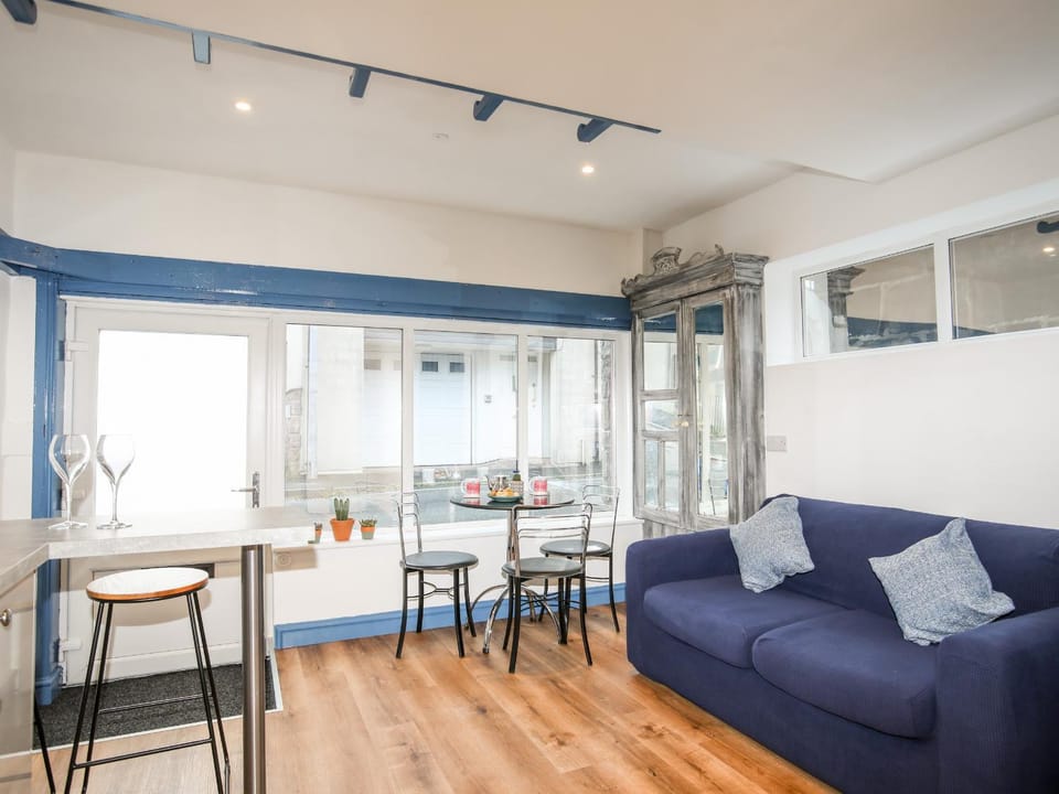 Ty Coets Coach House Apartment in Welsh Highland Railway; Caernarfon station