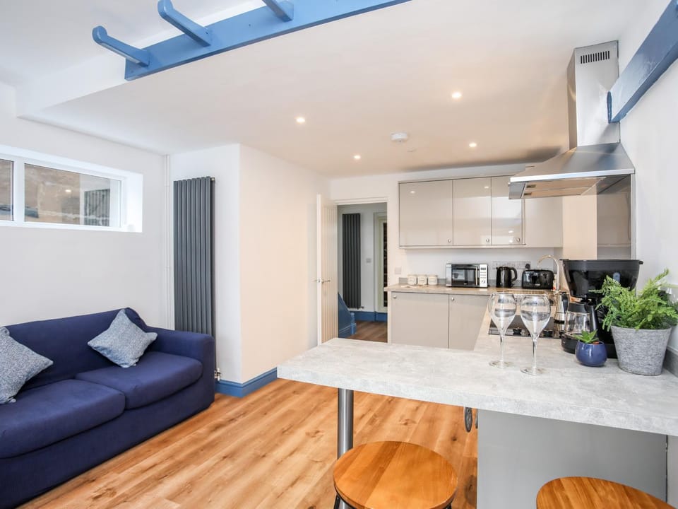 Ty Coets Coach House Apartment in Welsh Highland Railway; Caernarfon station