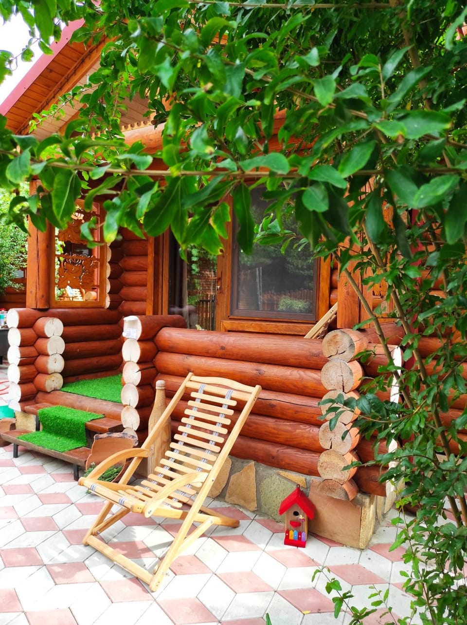Property building, Patio