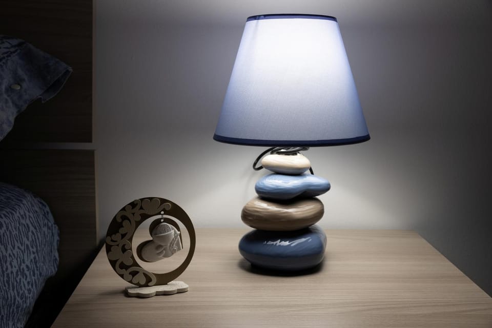 Night, Decorative detail, Bedroom