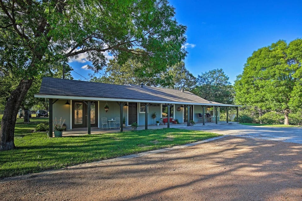 Kerrville Escape with Direct River Access and Views! House in Kerrville