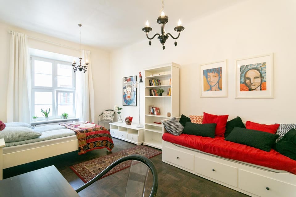Living room, Bedroom