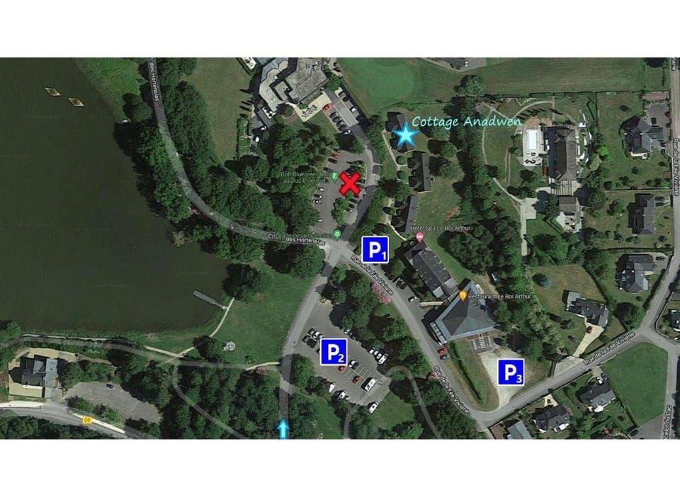 Cottage Anadwen au pied du lac au duc et son golf House in Ploërmel