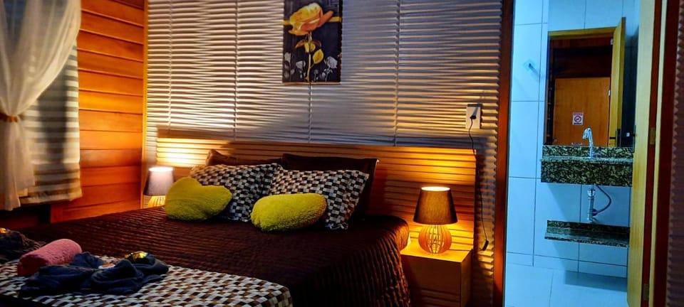 Bed, Bathroom, Bedroom, towels, air conditioner