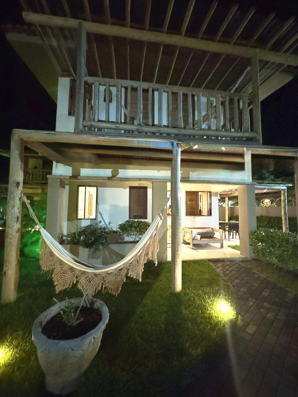 Property building, Garden view