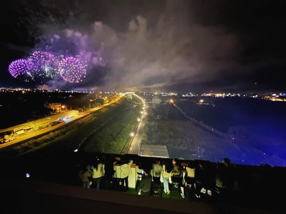 Night, Bird's eye view, City view