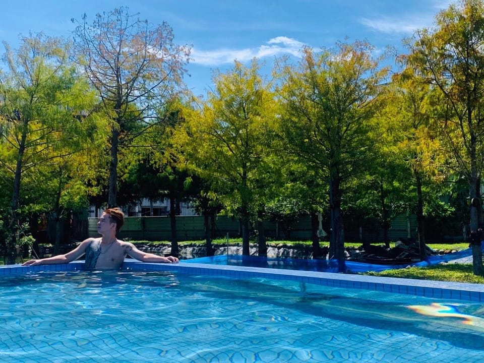 Natural landscape, Garden view, Pool view
